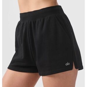 Alo - Low Key Sweat Short - Black - Size M
